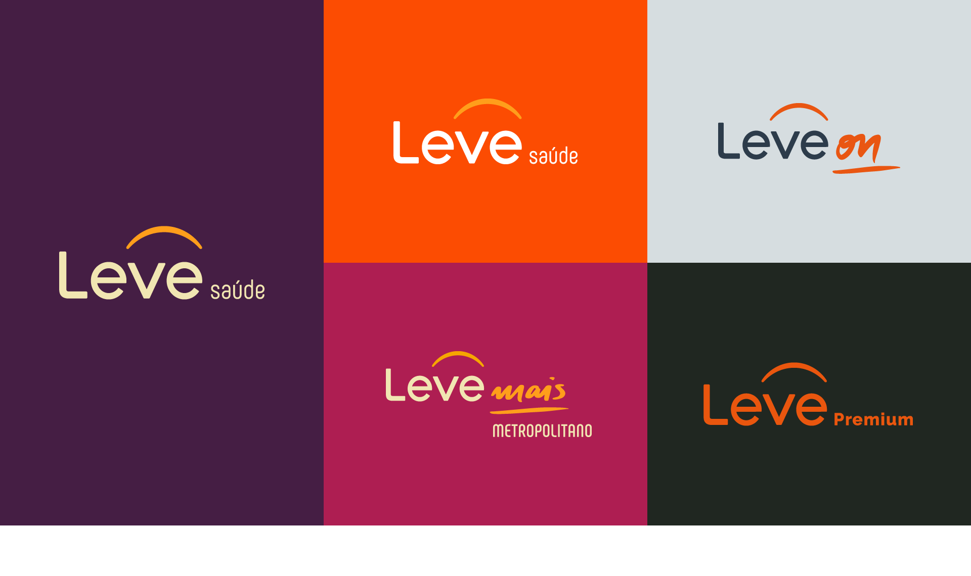 Branding, Material Gráfico, Projeto de Ambientação & Sinalização Leve Saúde