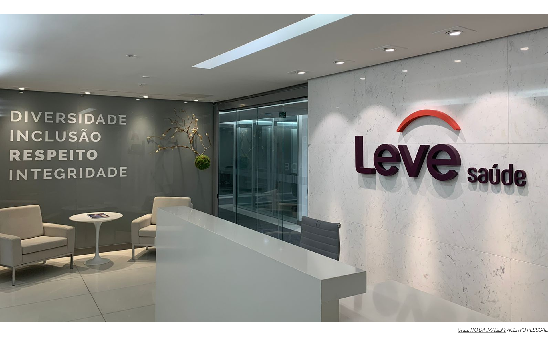 Branding, Material Gráfico, Projeto de Ambientação & Sinalização Leve Saúde